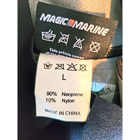 Magic Marine MX2 Metalite Racing Vest Shirt Large Short Sleeved Neoprene NWT - Picture 9 of 9